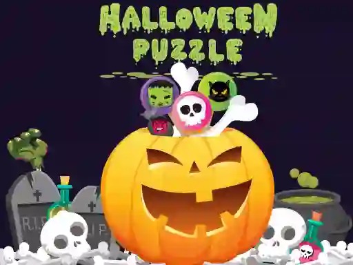Joc Halloween Puzzle en línia