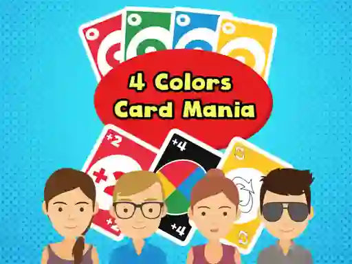 Joc 4 Colors Card Mania en línia