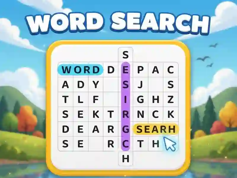 Joc Word Search en línia