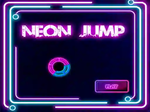 Joc Neon Jump en línia