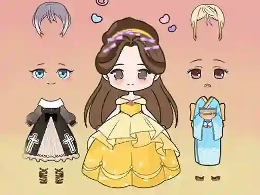 Joc Vivi Doll Dress Up en línia