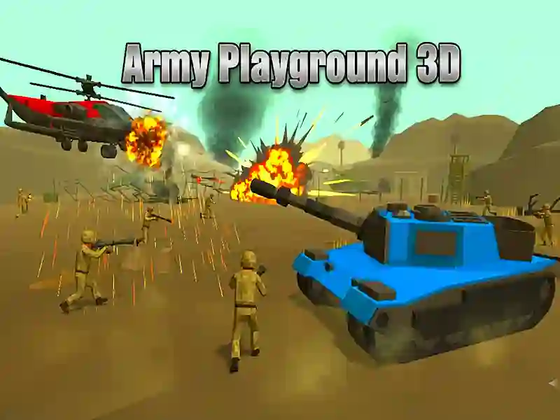 Joc Army Playground 3D en línia