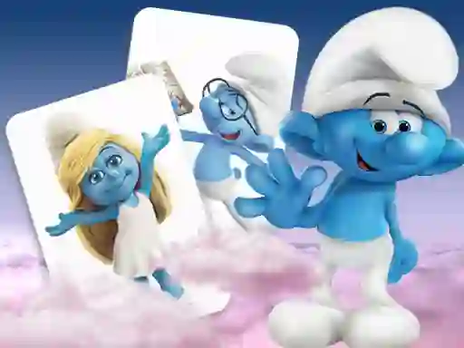 Joc Smurfs memory card Match en línia