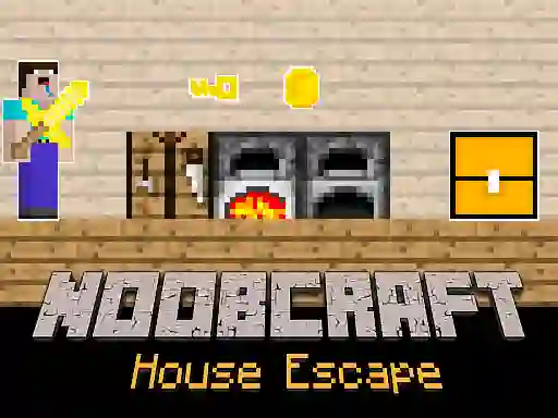 Joc Noobcraft House Escape en línia