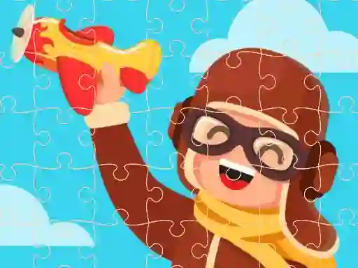 Joc Airplane Puzzles en línia
