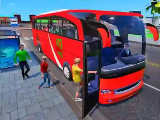 Joc Coach Bus Driving 3D en línia