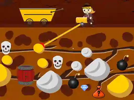 Joc Lady Gold Miner en línia