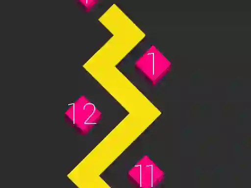 Joc Zig Zag Switch Color en línia