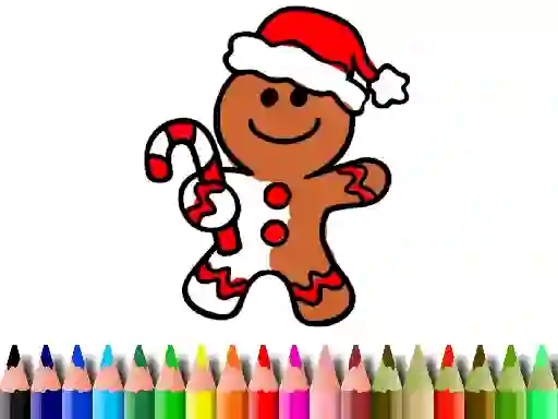 Joc Back To School: Christmas Cookies Coloring en línia