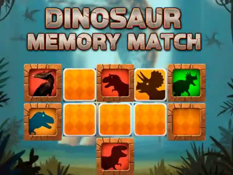 Joc Dinosaur Memory Match en línia