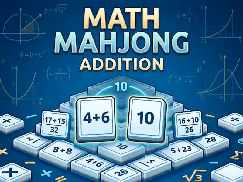Joc Math Mahjong Addition en línia
