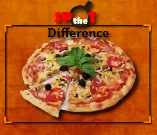Joc Pizza Spot The Difference en línia