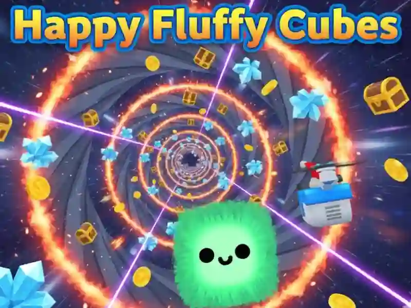 Joc Happy Fluffy Cubes en línia
