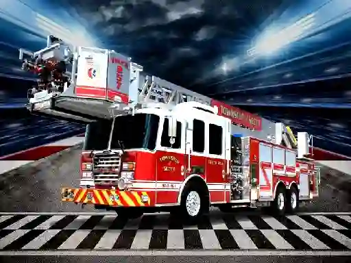 Joc Fire Trucks Puzzle en línia