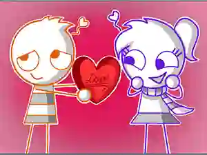 Joc Valentines Hidden Stars en línia