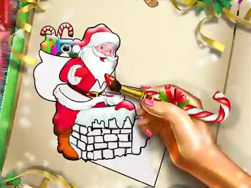 Joc Santa Christmas Coloring en línia