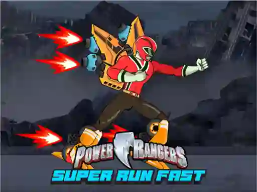 Joc Power Rangers Super Run Fast en línia