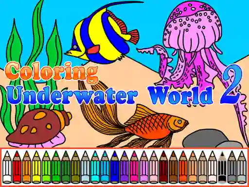 Joc Сoloring Underwater World 2 en línia