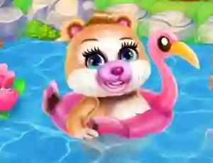 Joc Cute Bear Caring en línia