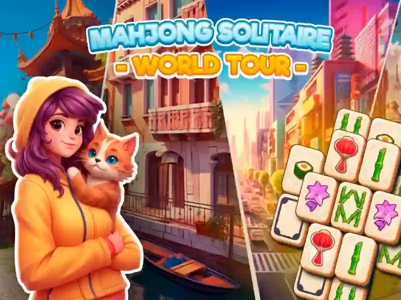 Joc Mahjong Solitaire: World Tour en línia