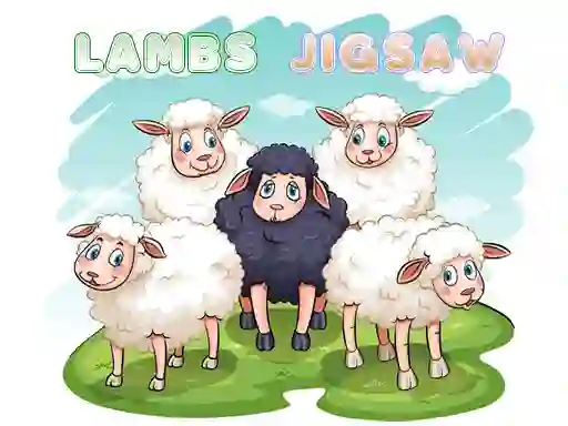 Joc Lambs Jigsaw en línia