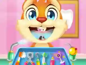 Joc Crazy Animals Dentist en línia