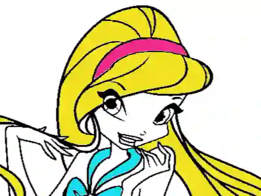 Joc Winx Coloring book en línia