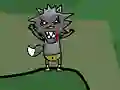 Joc The Black Wolf Wants Sheep en línia