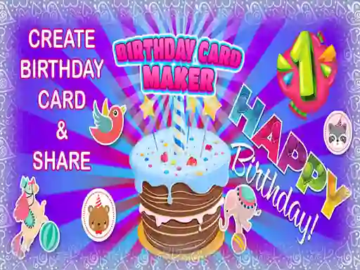 Joc Birthday Card Maker en línia