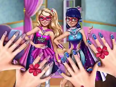 Joc Princess Superheroes: Beauty Salon en línia