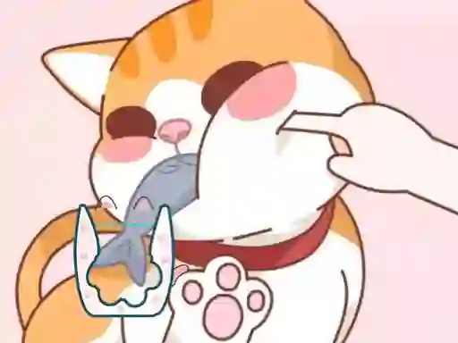 Joc Happy Cat Puzzle en línia
