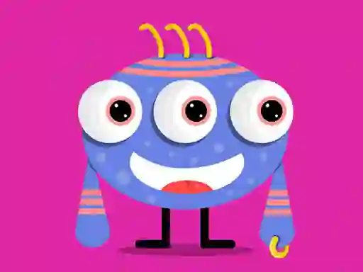 Joc Cute Little Monsters Memory en línia