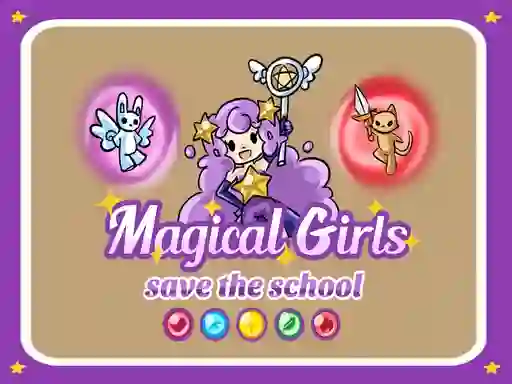 Joc Magical Girls Save the School en línia