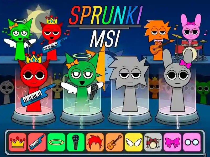 Joc Sprunki.MSI en línia