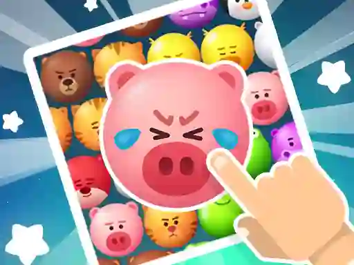 Joc Crazy Zoo Swipe Match 3 Puzzle en línia