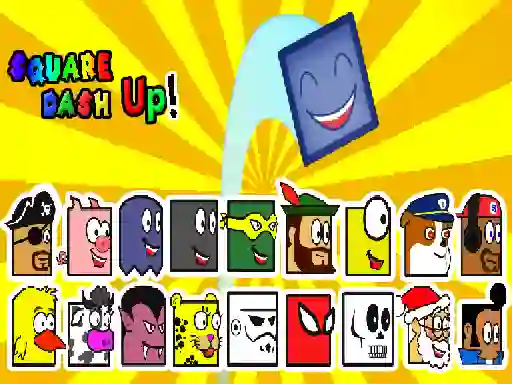 Joc Square Dash Up en línia