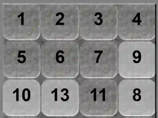 Joc Classic Sliding Numbers en línia