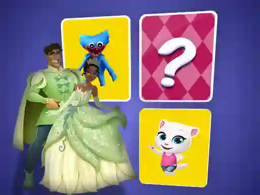 Joc The Princess and the Frog Memory Card Match en línia