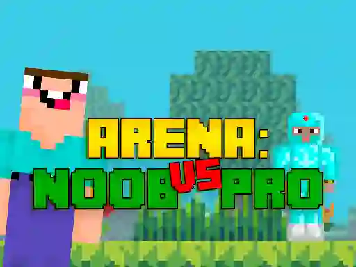 Joc Arena: Noob vs Pro en línia