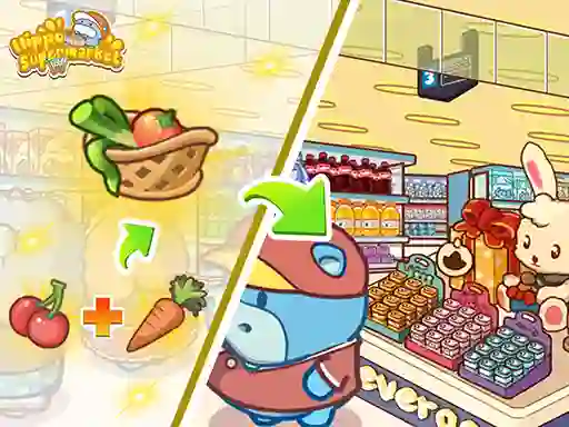 Joc Hippo Supermarket en línia