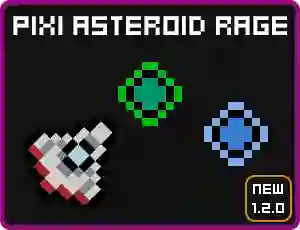 Joc Pixi Asteroid Rage en línia
