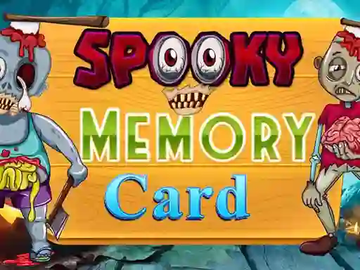 Joc Spooky Memory Card en línia