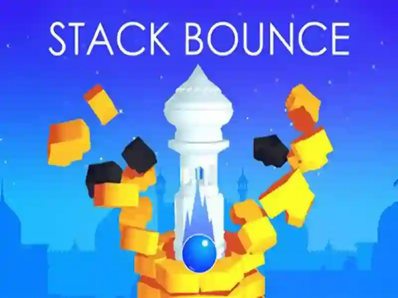 Joc Stack Bounce en línia