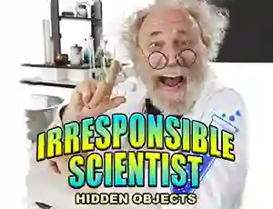 Joc Irresponsible Scientist Hidden objects en línia