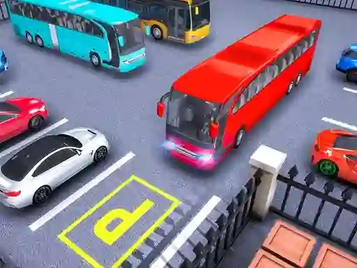 Joc Real Bus Parking Pick and Drop en línia