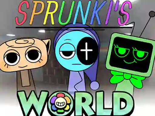 Joc Sprunkis WORLD All MOD en línia