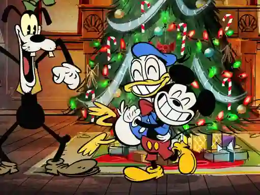 Joc Preparing Mickey For Christmas Match 3 en línia