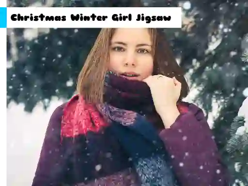 Joc Christmas Winter Girl Jigsaw en línia