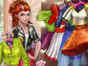 Joc Sery Shopping Day Dolly Dress Up en línia