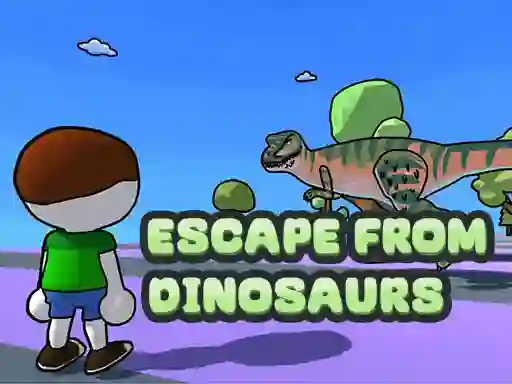 Joc Escape From Dinosaurs en línia